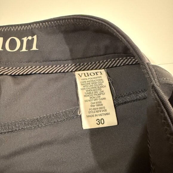 VUORI V430 Meta Straight Leg Performance Golf Pants Gray Size 30 READ - Picture 6 of 10